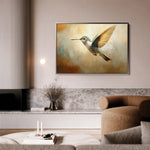 Animals 070 Canvas Art 18" x 24" / 45 x 60 cm / Black