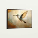 Animals 070 Canvas Art 18" x 24" / 45 x 60 cm / Black