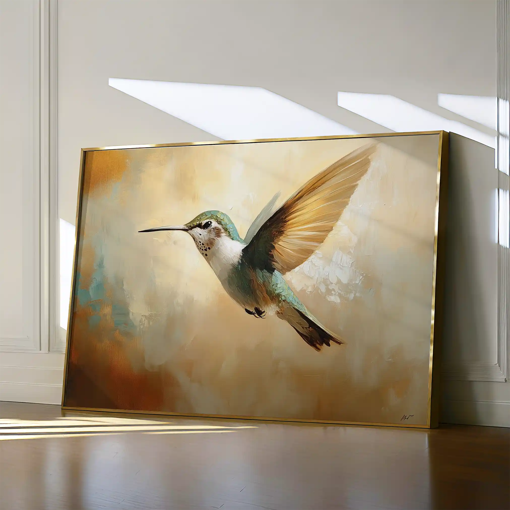 Animals 070 Canvas Art 60 x 40 cm / Black
