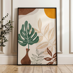 Boho 070 Canvas Art 18" x 24" / 45 x 60 cm / Black