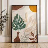 Boho 070 Canvas Art 18" x 24" / 45 x 60 cm / Black