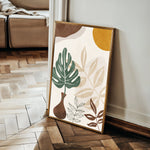Boho 070 Canvas Art 18" x 24" / 45 x 60 cm / Black