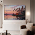 Orientalist 070 Canvas Art 60 x 40 cm / Black