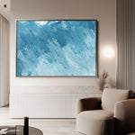 Abstract 071 Canvas Art 18" x 24" / 45 x 60 cm / Black