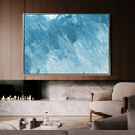 Abstract 071 Canvas Art 18" x 24" / 45 x 60 cm / Black