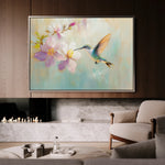 Animals 071 Canvas Art 18" x 24" / 45 x 60 cm / Black