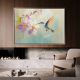 Animals 071 Canvas Art 18" x 24" / 45 x 60 cm / Black