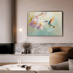 Animals 071 Canvas Art 18" x 24" / 45 x 60 cm / Black