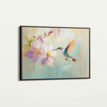 Animals 071 Canvas Art 18" x 24" / 45 x 60 cm / Black