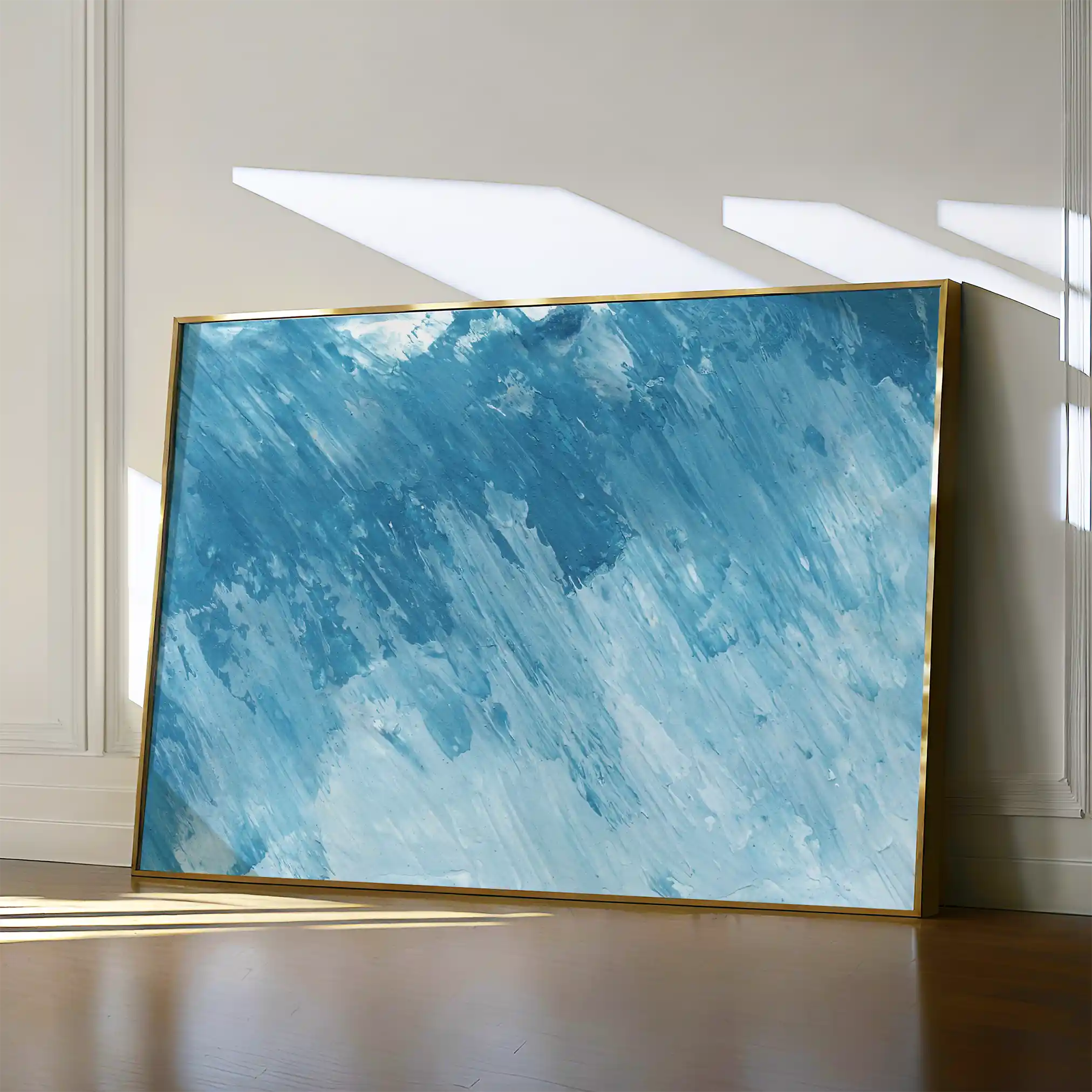 Abstract 071 Canvas Art 60 x 40 cm / Black