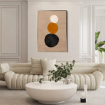Boho 071 Canvas Art 60 x 40 cm / Black