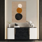 Boho 071 Canvas Art 60 x 40 cm / Black