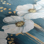 Floral 071 Canvas Art 60 x 40 cm / Black