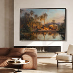 Orientalist 071 Canvas Art 18" x 24" / 45 x 60 cm / Black