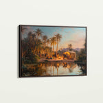 Orientalist 071 Canvas Art 18" x 24" / 45 x 60 cm / Black