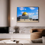 Palestine 071 Canvas Art 60 x 40 cm / Black