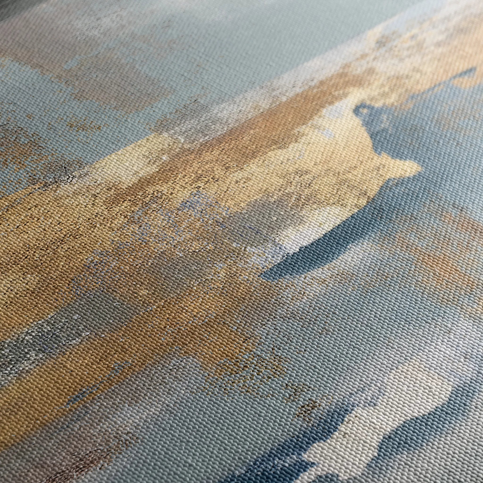 Abstract 072 Canvas Art 18" x 24" / 45 x 60 cm / Black