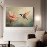 Animals 072 Canvas Art 18" x 24" / 45 x 60 cm / Black