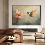Animals 072 Canvas Art 18" x 24" / 45 x 60 cm / Black
