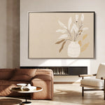 Boho 072 Canvas Art 60 x 40 cm / Black
