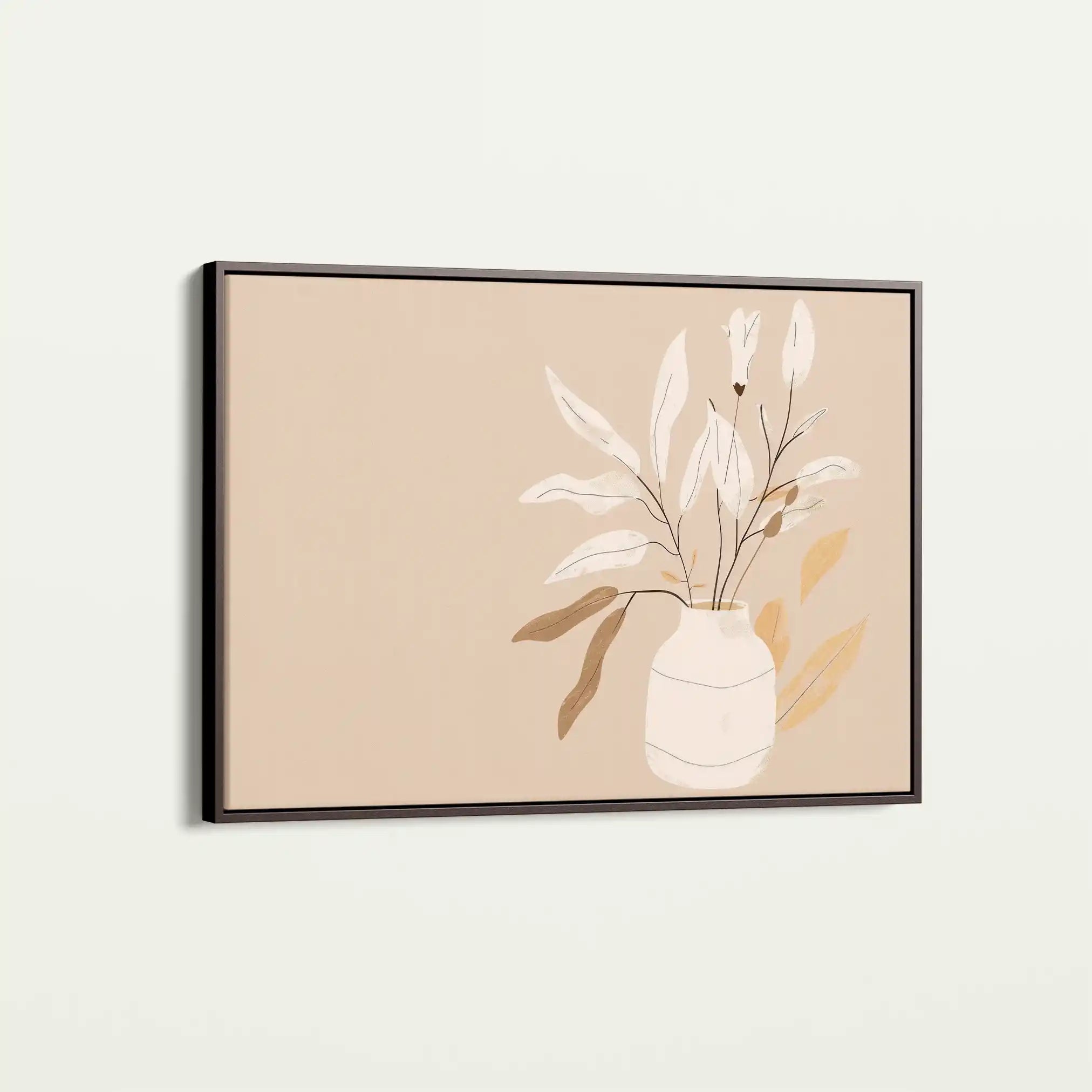 Boho 072 Canvas Art 60 x 40 cm / Black