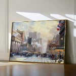 Landscape 072 Canvas Art 18" x 24" / 45 x 60 cm / Black