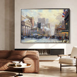 Landscape 072 Canvas Art 18" x 24" / 45 x 60 cm / Black