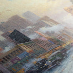 Landscape 072 Canvas Art 18" x 24" / 45 x 60 cm / Black