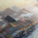 Landscape 072 Canvas Art 60 x 40 cm / Black