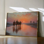 Orientalist 072 Canvas Art 18" x 24" / 45 x 60 cm / Black