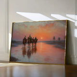 Orientalist 072 Canvas Art 18" x 24" / 45 x 60 cm / Black