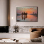 Orientalist 072 Canvas Art 18" x 24" / 45 x 60 cm / Black