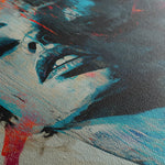 Portrait 072 Canvas Art 18" x 24" / 45 x 60 cm / Black
