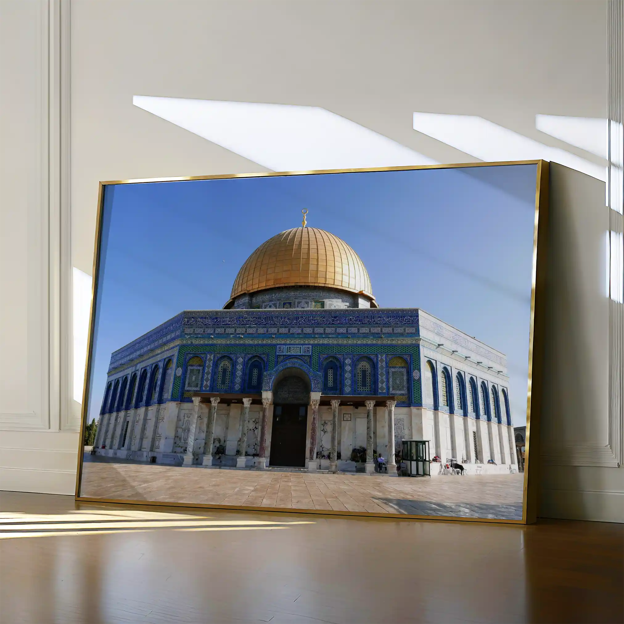 Palestine 072 Canvas Art 60 x 40 cm / Black
