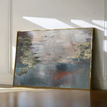 Abstract 073 Canvas Art 18" x 24" / 45 x 60 cm / Black