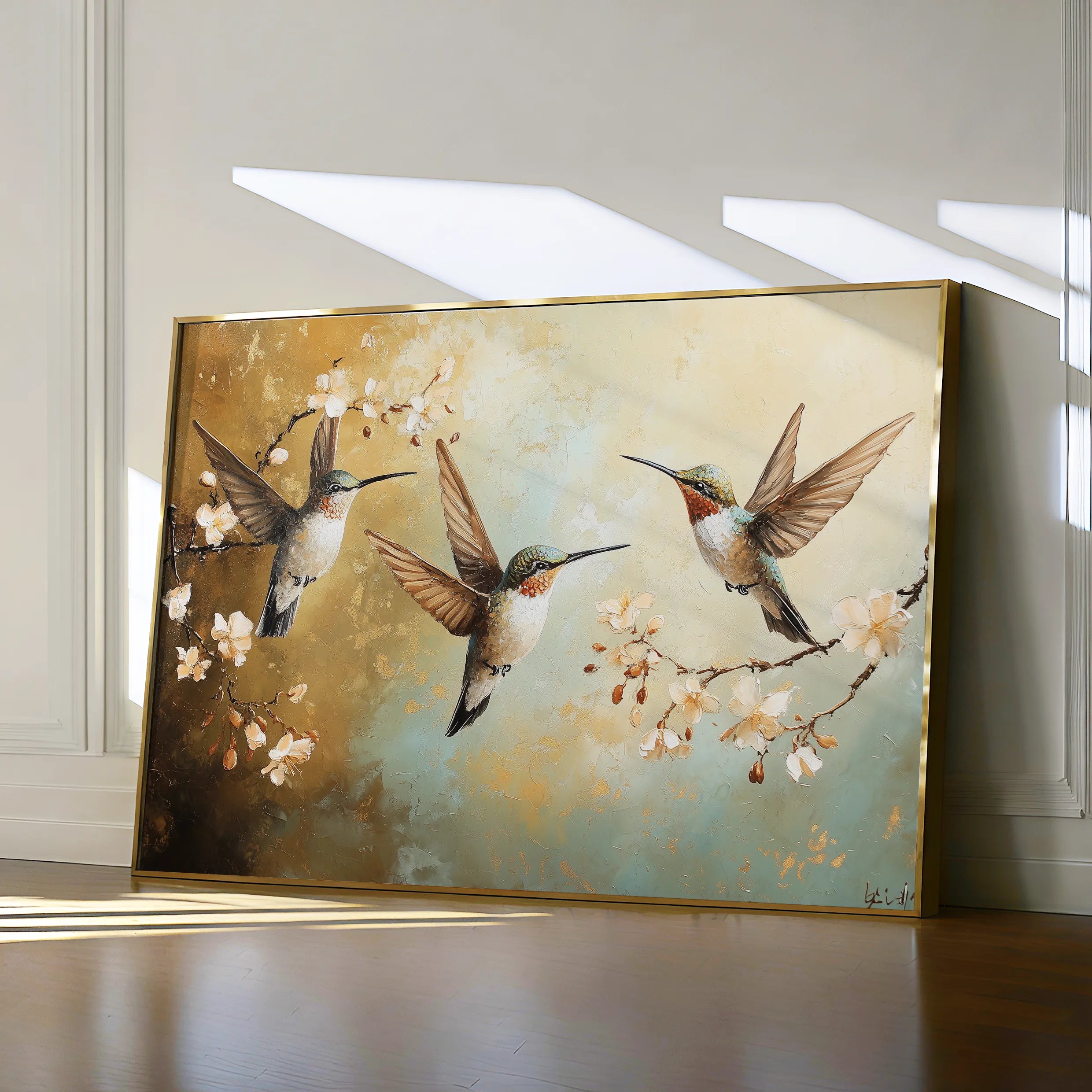 Animals 073 Canvas Art 18" x 24" / 45 x 60 cm / Black