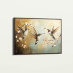 Animals 073 Canvas Art 18" x 24" / 45 x 60 cm / Black