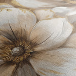 Floral 073 Canvas Art 18" x 24" / 45 x 60 cm / Black