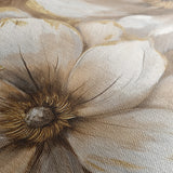Floral 073 Canvas Art 18" x 24" / 45 x 60 cm / Black