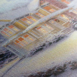 Landscape 073 Canvas Art 18" x 24" / 45 x 60 cm / Black