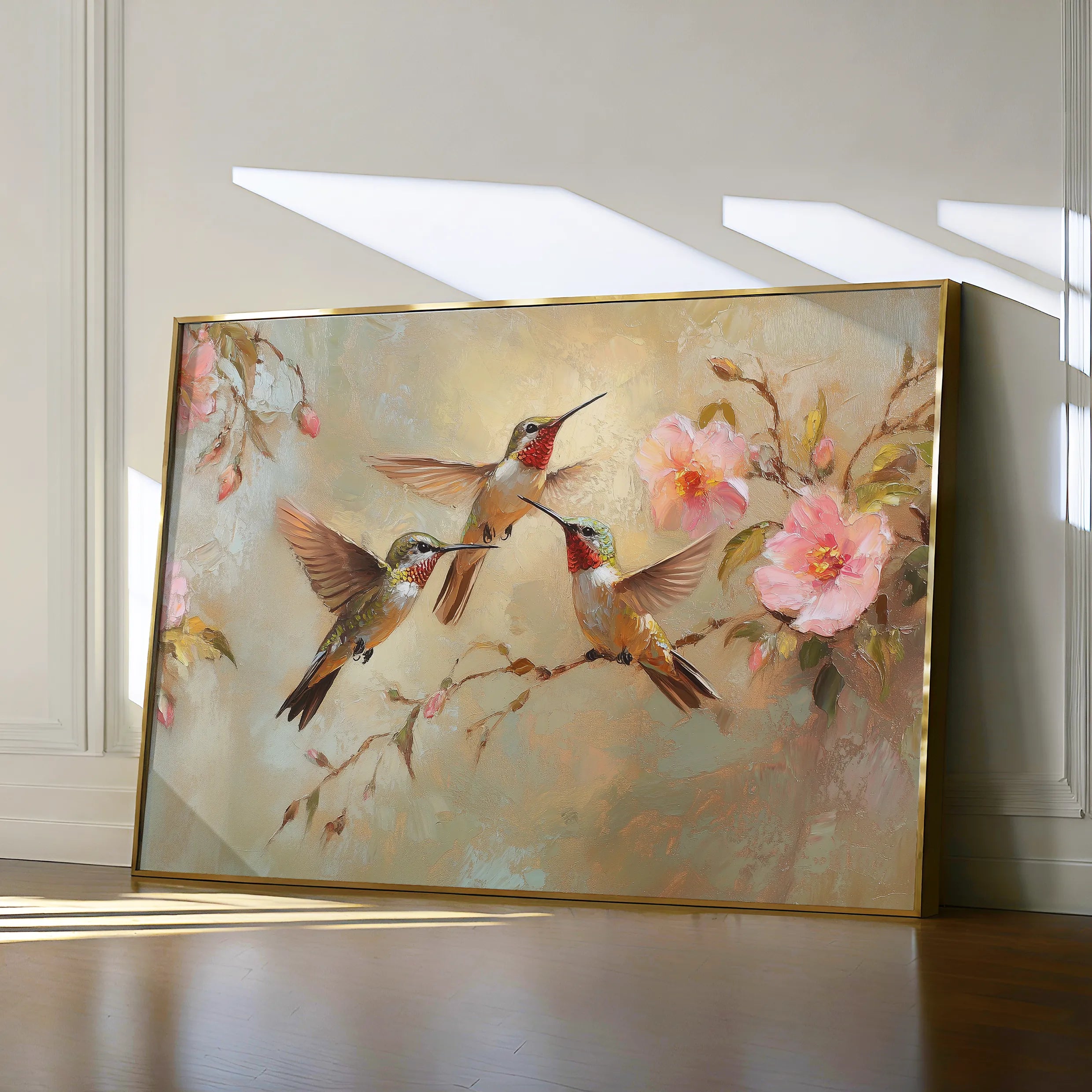 Animals 074 Canvas Art 18" x 24" / 45 x 60 cm / Black