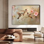 Animals 074 Canvas Art 18" x 24" / 45 x 60 cm / Black