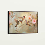 Animals 074 Canvas Art 18" x 24" / 45 x 60 cm / Black