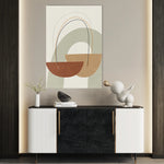 Boho 074 Canvas Art 18" x 24" / 45 x 60 cm / Black