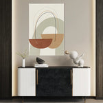 Boho 074 Canvas Art 60 x 40 cm / Black