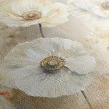 Floral 074 Canvas Art 18" x 24" / 45 x 60 cm / Black