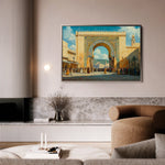 Orientalist 074 Canvas Art 18" x 24" / 45 x 60 cm / Black
