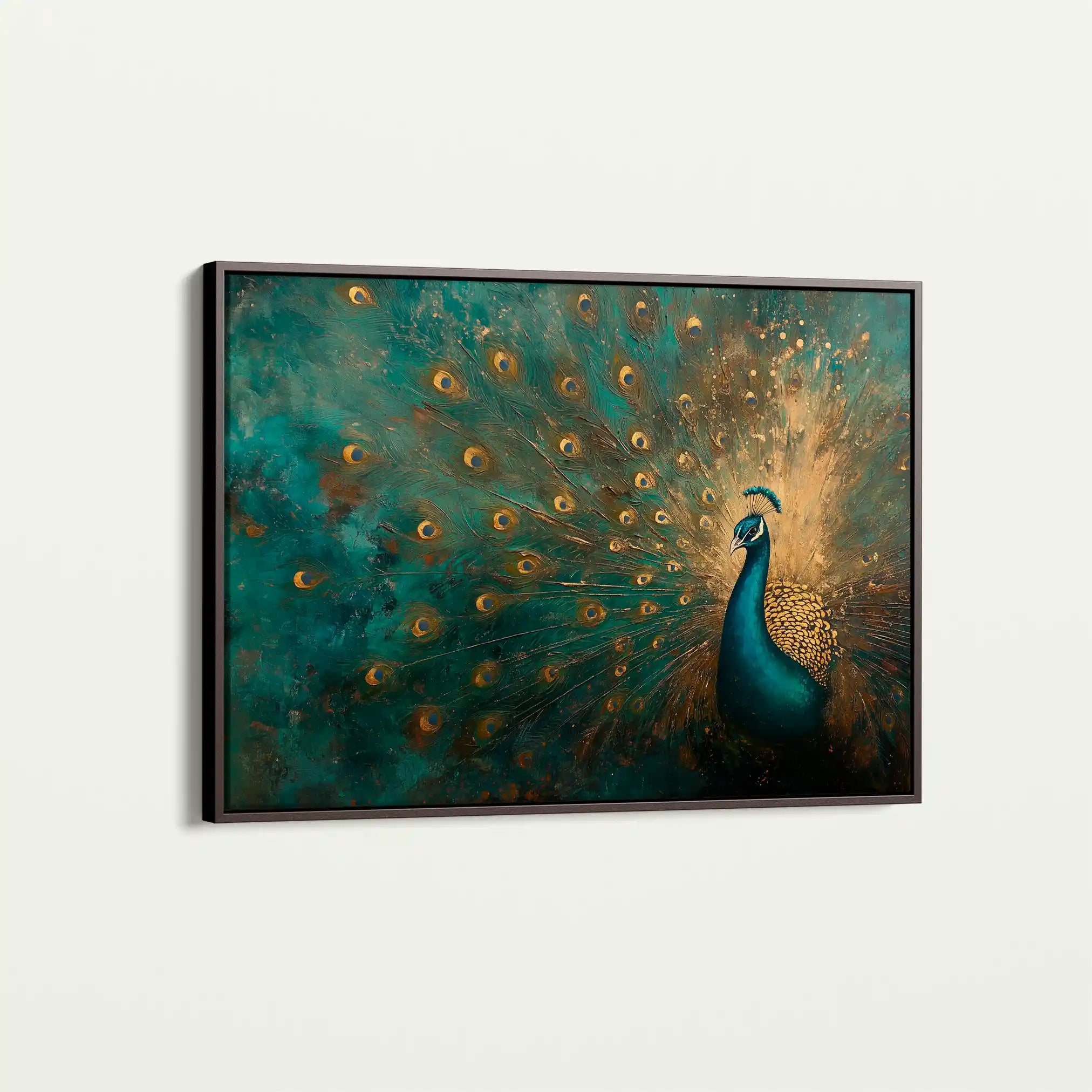 Animals 075 Canvas Art 60 x 40 cm / Black