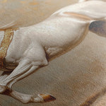 Horses 075 Canvas Art 60 x 40 cm / Black