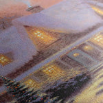 Landscape 075 Canvas Art 18" x 24" / 45 x 60 cm / Black